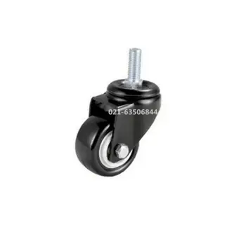 

Universal Mute Wheel 1.5" Replacement Office Chair Swivel M10 Caster Rubber Rolling Roller Wheels Furniture Hardware
