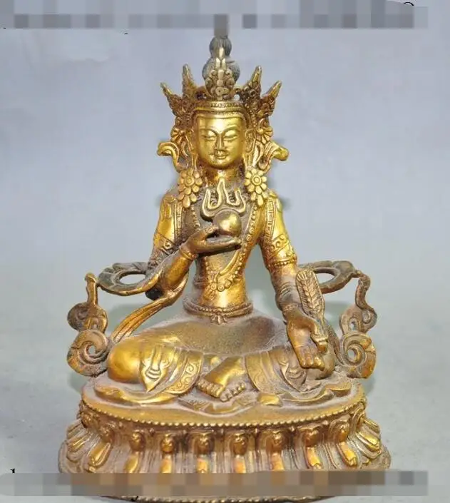 S00420 7 &quotстарый тибет буддизм фейн бронзовый свинка KwanYin Гуаньинь богиня Тара