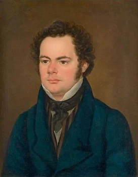 

GOOD ART portrait Franz Schubert Austrian composer Classical romantic 100% hand painted oil painting on canvas free shipping