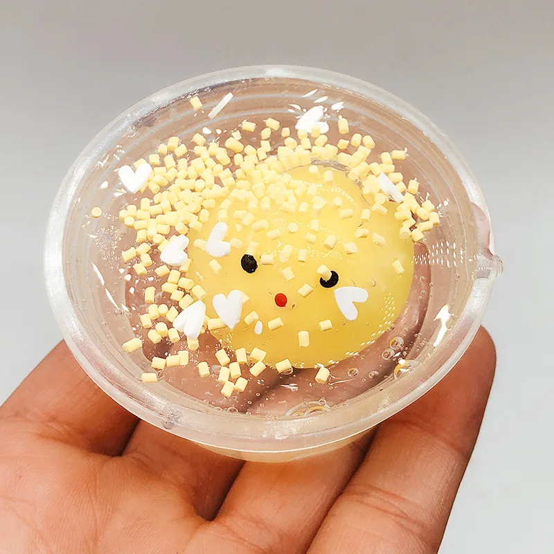 

AFDSWG slime squishy Slow rebound slime small yellow chicken crystal mud decompression toy squeezies toys squishy‘s big