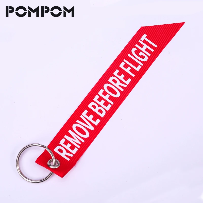 Брелок для ключей с надписью Remove Before Flight|Брелоки| |