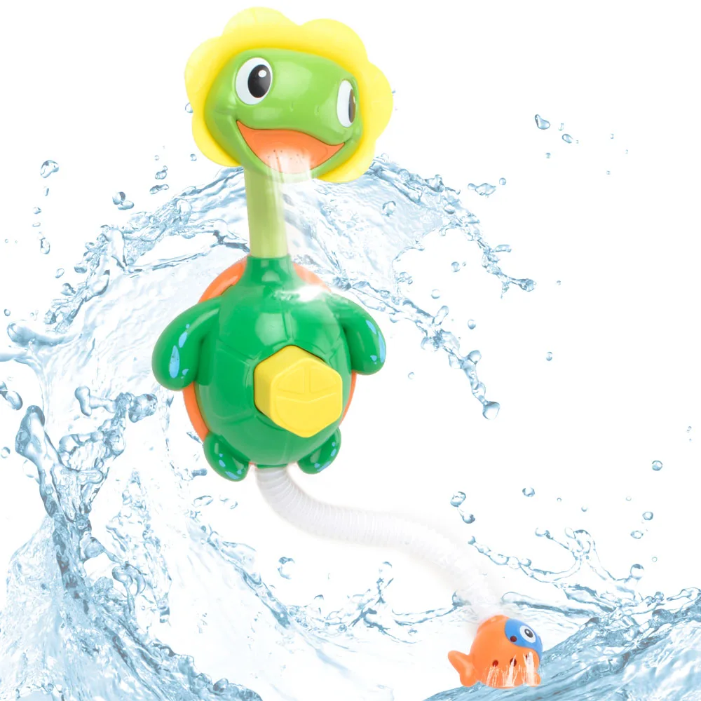 WISHTIME Baby водопад цветок Ванна игрушка комнатные растения вода станция два