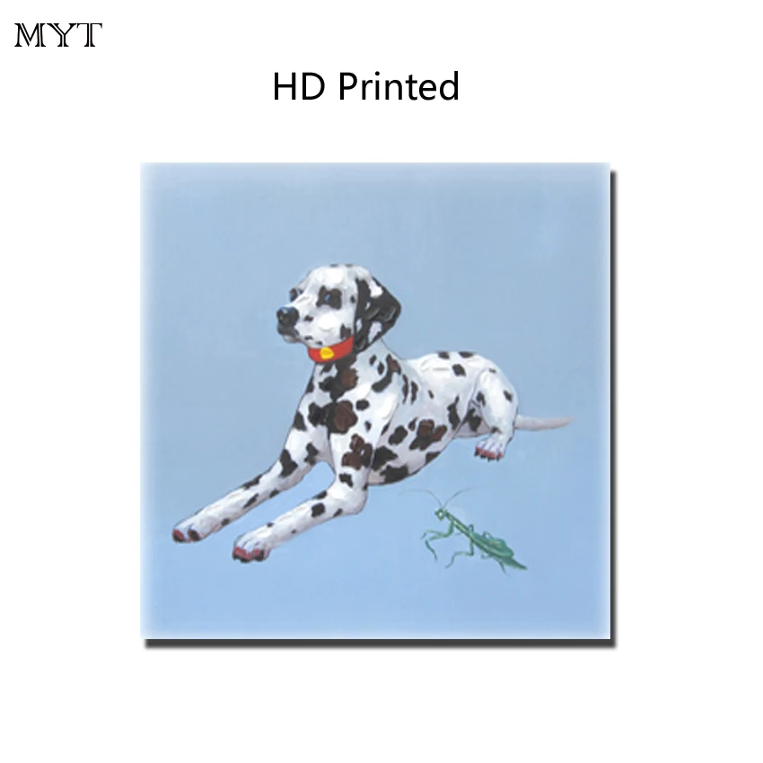 cheap Children room Hot sale Free Shipping HD Printed Home decorater dog for living room bed room no Framed or Diy Framed Unique gift