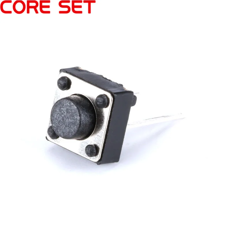 20Pcs Middle 2 pins 665 mm Switch Tactile Push Button Switches 6x6x5mm (3)