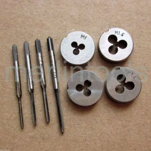 

Metric Tap and Die Set 1mm , 1.2mm ,1.4mm and 1.6mm
