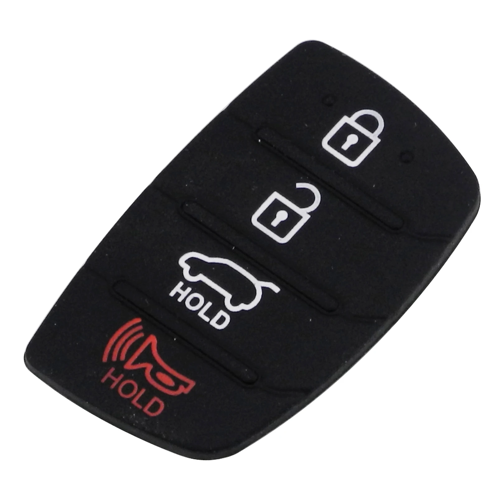 Keyforkess 10 pz/lotto in gomma Auto tasto chiave Pad per Hyundai 3/4 pulsanti chiave Shell vuoto caso ricambi Auto sostituzione - HTB1QOF4gkfb uJjSsrbq6z6bVXa7