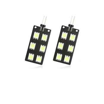 

2pcs CAR LED Footwell Light Lams+Interior Lighting For lighting Fast shipping