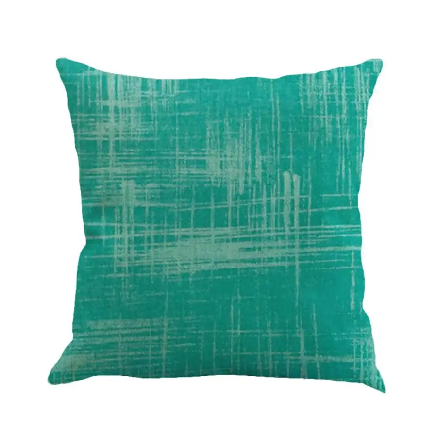Новое поступление Подушка Чехол талии подушка крышка крышки топливного бака автомобиля Спальня дома декоративная квадратная Подушка Чехол в подарок - Цвет: Mint Green