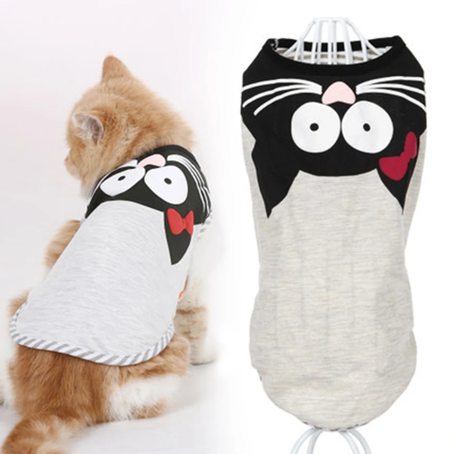 Kitty Suit Vest Cat Clothes Summer Shirt Pet Breathable Jacket Lindo