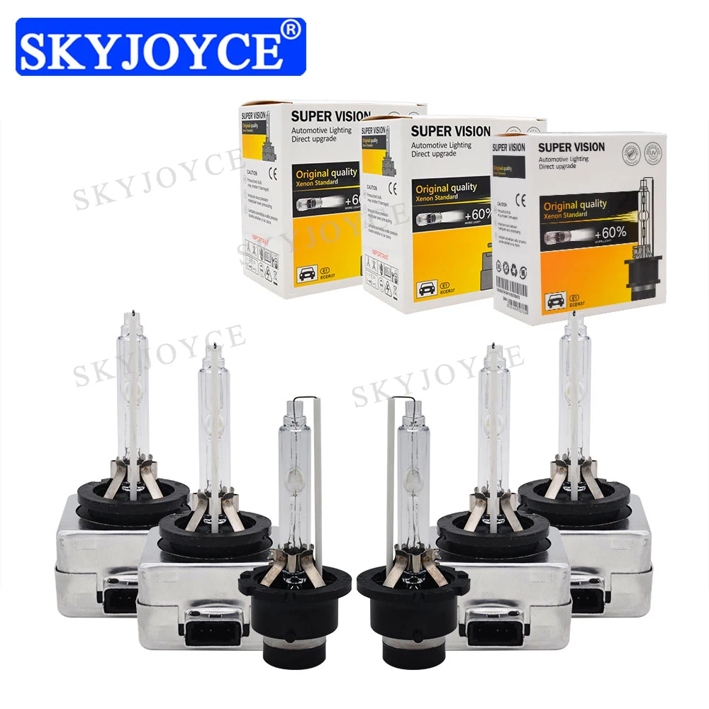 SKYJOYCE 55 Вт D1S D2S D3S D4S HID фара лампа 4300 К 6000 К 8000 К 5000 К 35 Вт d1S D2S D3S D4S D1R D2R D3R D4R HID Замена лампы