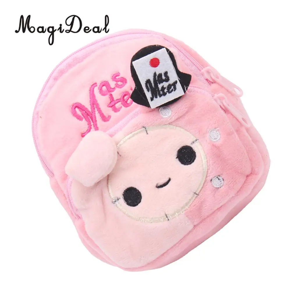Cute Funny Cartoon Straps Backpack School Bag for 18 Inch   American Doll Accessory 15cm 5Kinds