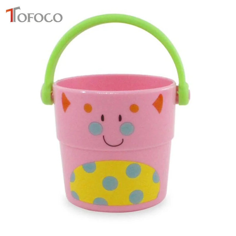 Tofoco 11 см Малый Для ванной ing ведро Игрушечные лошадки укладки душ мультфильм животных Ванная комната Для ванной распыления воды инструмент милый ребенок Для ванной игрушечные лошадки