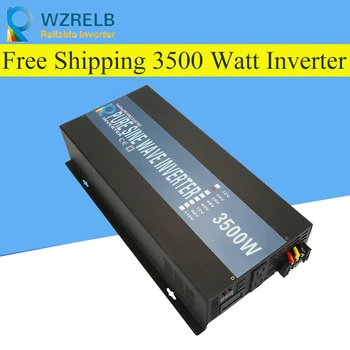 

Reliable 3500W Pure Sine Wave Inverter DC 12V/24V to AC 220V Power Inverter Converter OFF Grid Houseuse Solar System
