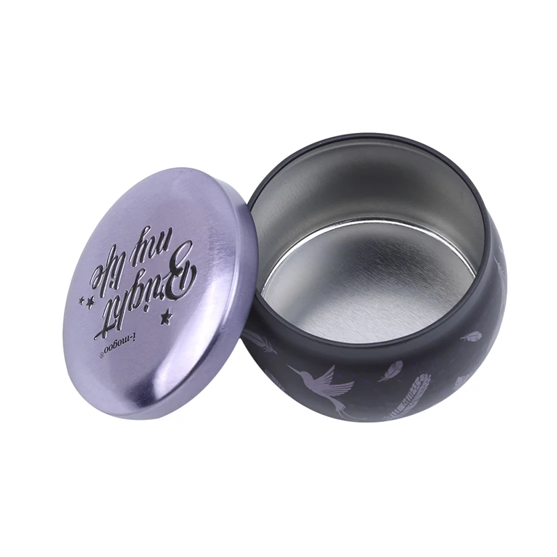 

Newlywed candy box home decoration Supplies Crafts Candle jar Tinplate Box Drum-shaped Cookie Box Rose tea Organizer