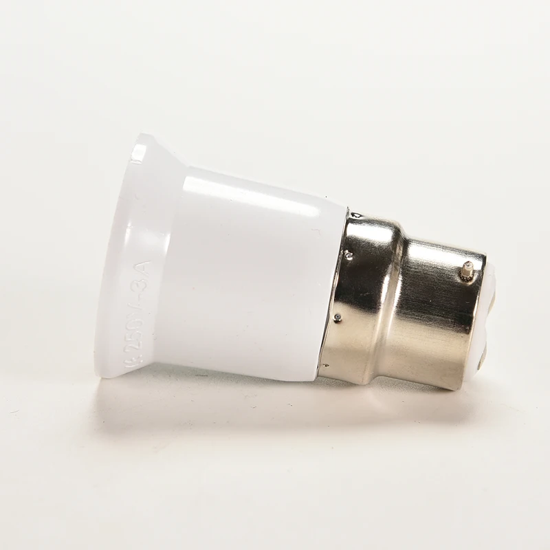 1 шт. адаптер из огнестойкого пластика B22 в E27|to e27|e27 baselamp bulb socket |
