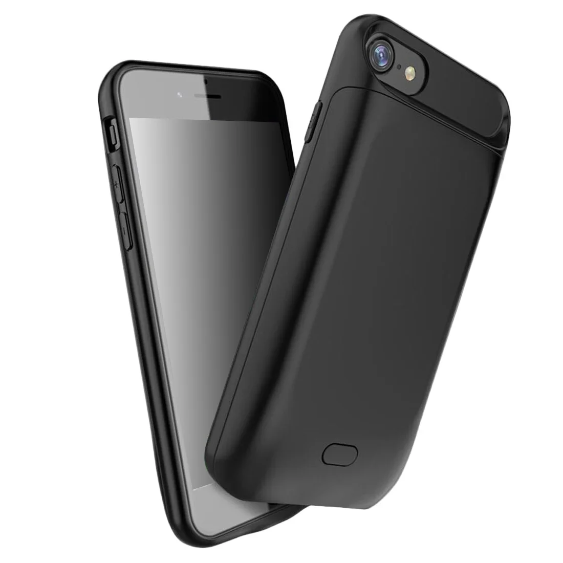 5000/7200 мАч Smart Магнитная Задняя ТПУ бампер внешний запасные аккумуляторы для телефонов пакет батарея зарядное устройство чехол iPhone6 6s 7 8 плюс