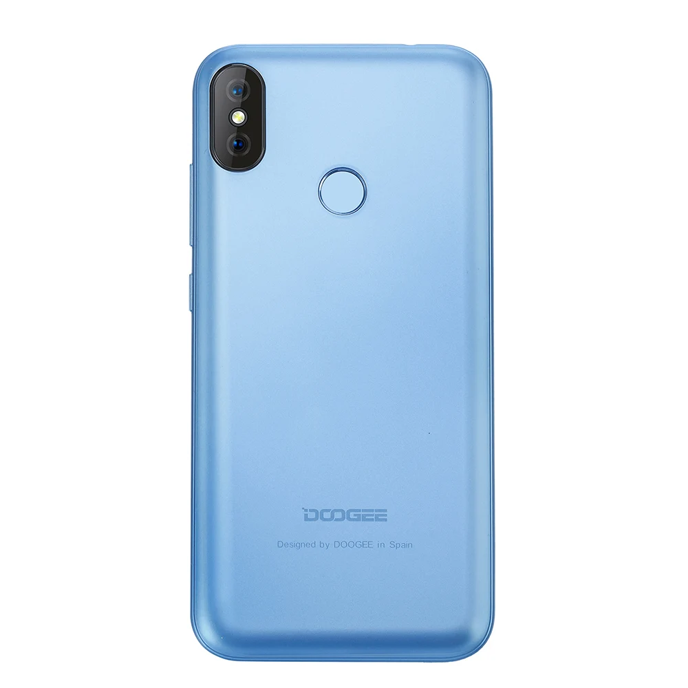 DOOGEE X70 смартфон 5,5 ''u-образная 19:9 MTK6580 четырехъядерный 2 Гб ОЗУ 16 Гб ПЗУ Двойная камера 8,0 МП Android 8,1 4000 мАч телефон - Цвет: Blue