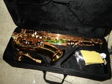 Wholesale Saxophone newest Golden 54 Tenor Saxophone with case Free Shipping