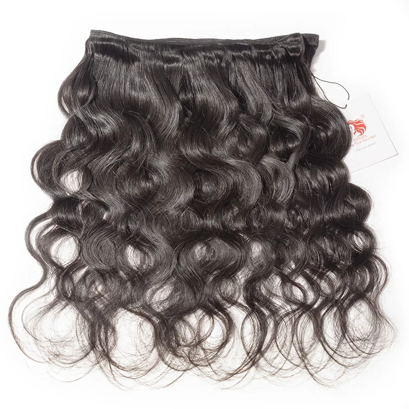 [FYNHA] Cambodian Virgin Hair Weave 3 Bundles Deal Body Wave Weaving Natural Black Human Hair Extension