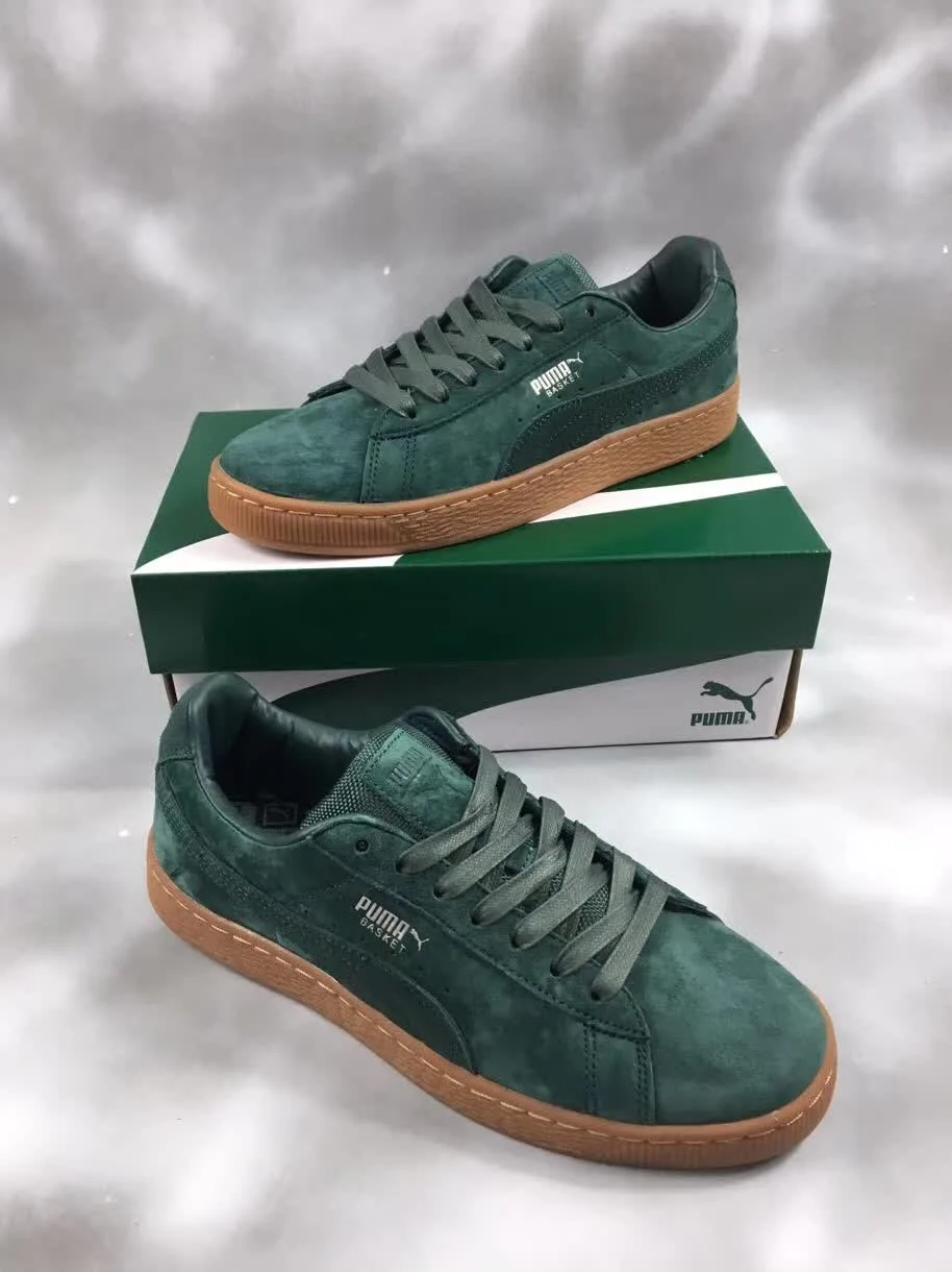 Обувь PUMA импортная свинья восемь верх темно зеленый серый Мужская обувь синий 40