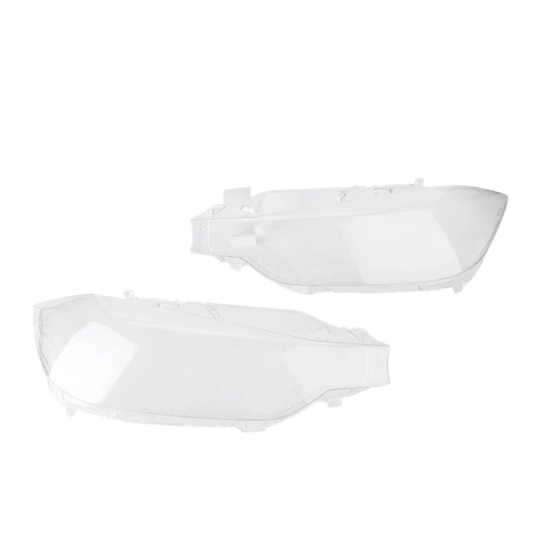 Пара передняя левая и правая прозрачная пластиковая фара головной светильник лампа объектив светильник крышка для Bmw F30 F31 3 серии 2013