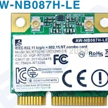 SSEA для Ralink RT3290 AW-NB087H Половина мини PCI-E 150 Мбит/с wifi bluetooth 3,0 Беспроводная карта