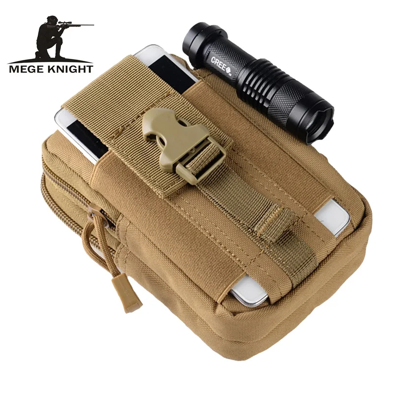 Men's Bag edc Molle Waist Pack hip Bag Phone Case Casual Waist bag