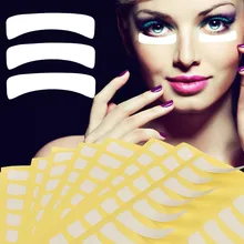 100 пар, белые накладки для ресниц, тканевые накладки, накладки, клейкая лента, инструмент для макияжа, красота