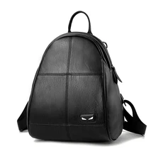 Женщины рюкзак высокое качество из искусственной кожи Mochila Escolar школьные сумки для подростков девочек топ-ручка Рюкзаки моды сумка