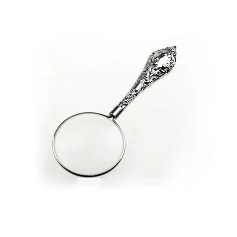 3 5x винтажное металлическое увеличительное стекло для чтения|magnifier for|magnifier for