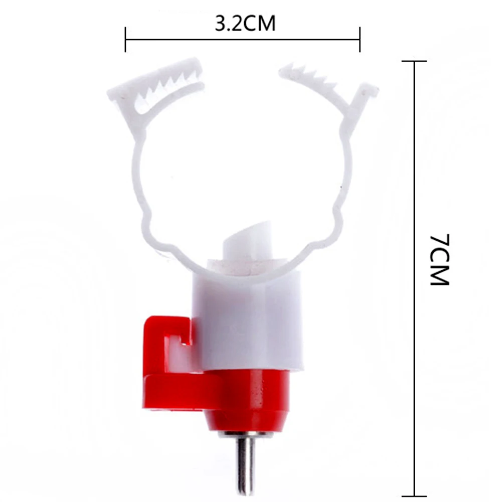 10 шт. куриный ниппель поилки штык 20 мм 25 мм диаметр курица инструменты курица поилка оборудование