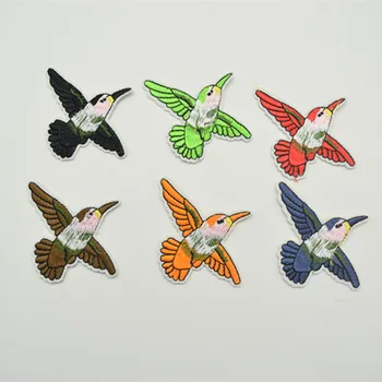 

30ps Small Bird Iron on Applique Patch Embroidered Patches Sew On Design for DIY Craft