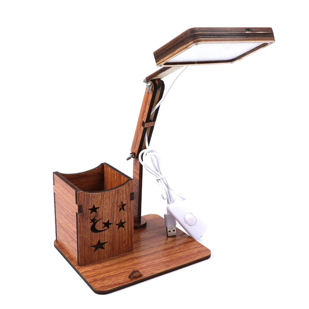 

LED Desk Lamp Flexible Foldable Eye Protection Table Lamp Mobile Phone Stand Reading Book Lights For Children Kids#10