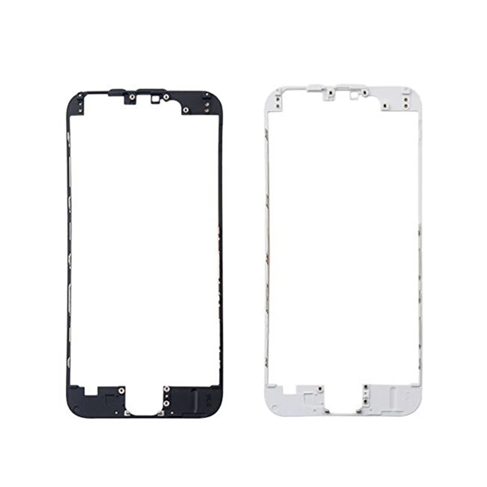 Для iPhone 5 5S 5C 6 6S Plus lcd сенсорный экран передняя рамка средняя Рамка Кронштейн держатель с клейким слоем
