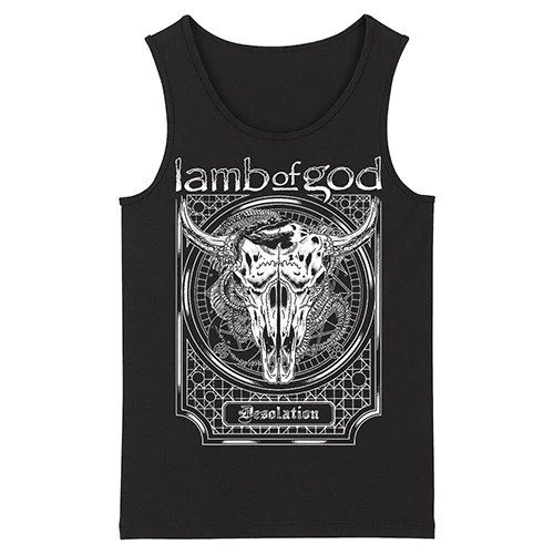 Todhoof Lamb Of God Death Metal Thrash Metal мужские Новые топы с круглым вырезом, Азиатский размер - Цвет: 1