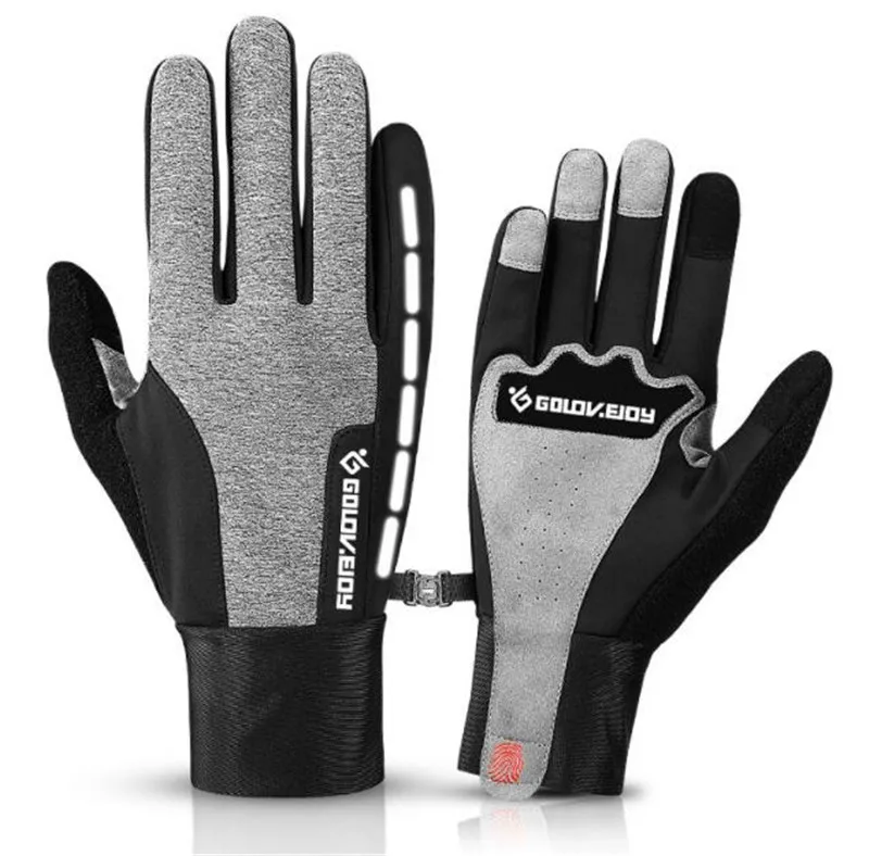 

Motorcycle Gloves Touch Screen Gloves Men Waterproof Windproof Warm Fleece Lined Cycling Bicycle Cold Luvas Motor Guantes
