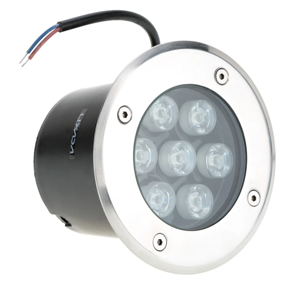 7W LED underground light, led Outdoor In Ground Garden Square Flood
