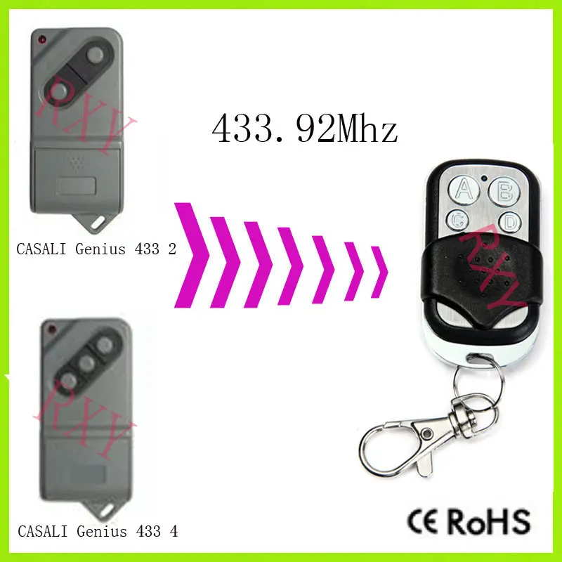Buy copy CASALI Genius 433 2 or Genius 433 3 remote
