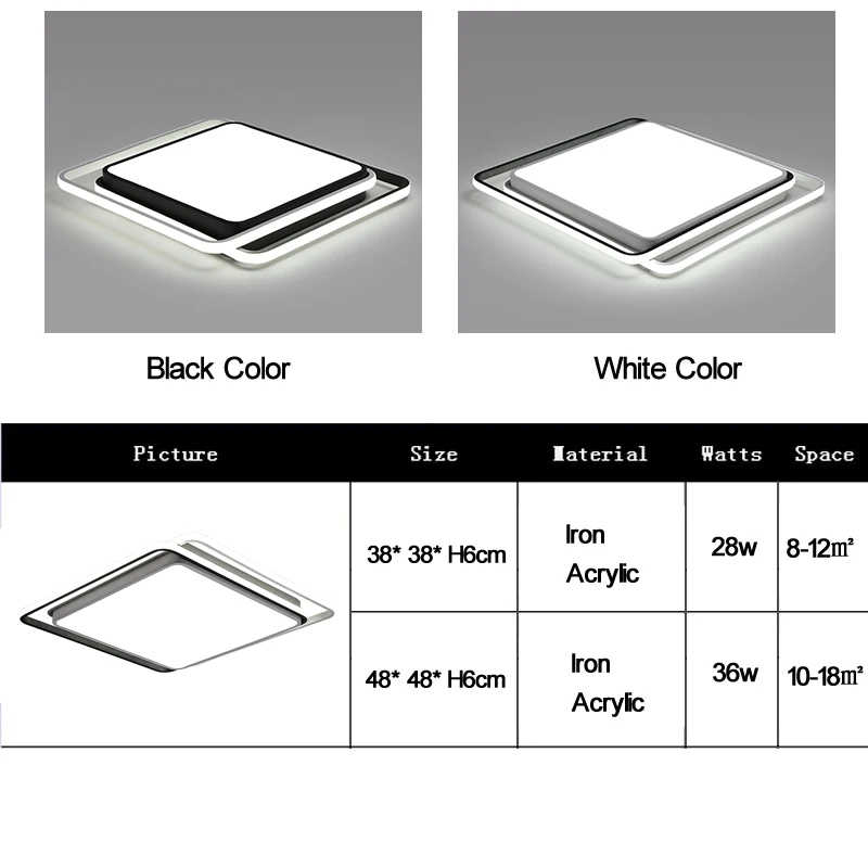 Современные потолочные светильники потолочный светильник черный белый абажур высокое качество потолочный светильник для гостиной спальни поверхностного монтажа