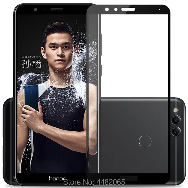 Для Huawei honor 7x закаленное стекло для huawei 7 x X7 защита экрана полное покрытие на honor7x