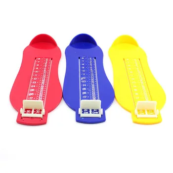 

New Baby Kid Foot Lenght Measuring Gauge Subscript Ruler Device for Record Growthing