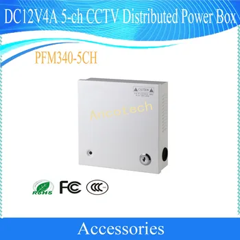 

Security Camera Accessories DC12V4A 5-ch CCTV Distributed Power Supply box Without Logo PFM340-5CH