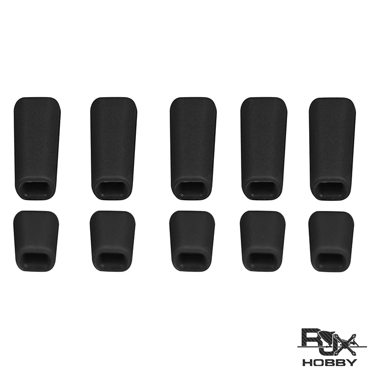 10 шт. нескользящих переключателей RJXHOBBY для Futaba Frsky Mikado JR X7 X12S X9DP|Детали и