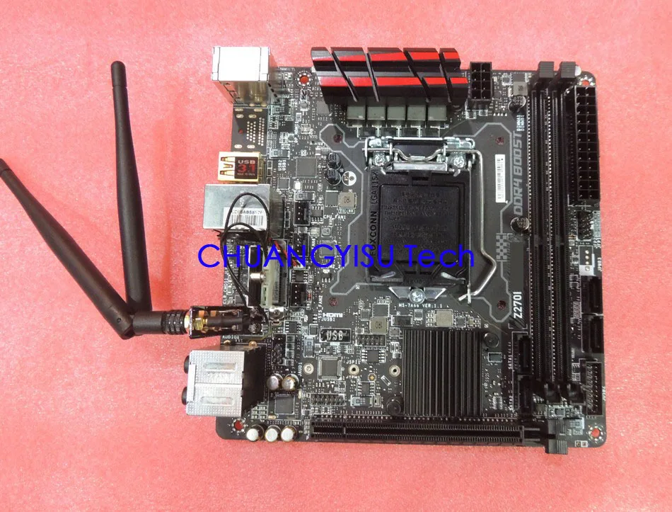 

Free shipping CHUANGYISU Z270 ITX motherboard for Z270I CORSAIR,Z270I GAMING PRO CARBON AC ,socket 1151,DDR4,work perfect
