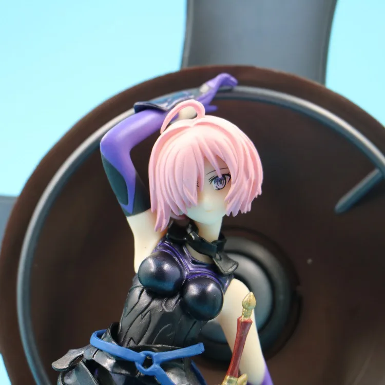  Mash Kyrielight Demi-Servant Fate Grand Order Matthew Kyrielite Fate stay night action figure(14)