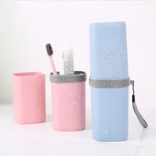 Houmaid ванная комната Пшеничная солома портативная зубная щетка для хранения креативная коробка для дорожная Щетка зубная паста экологичный стакан для хранения