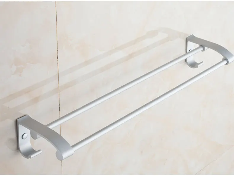 Space aluminum towel rack