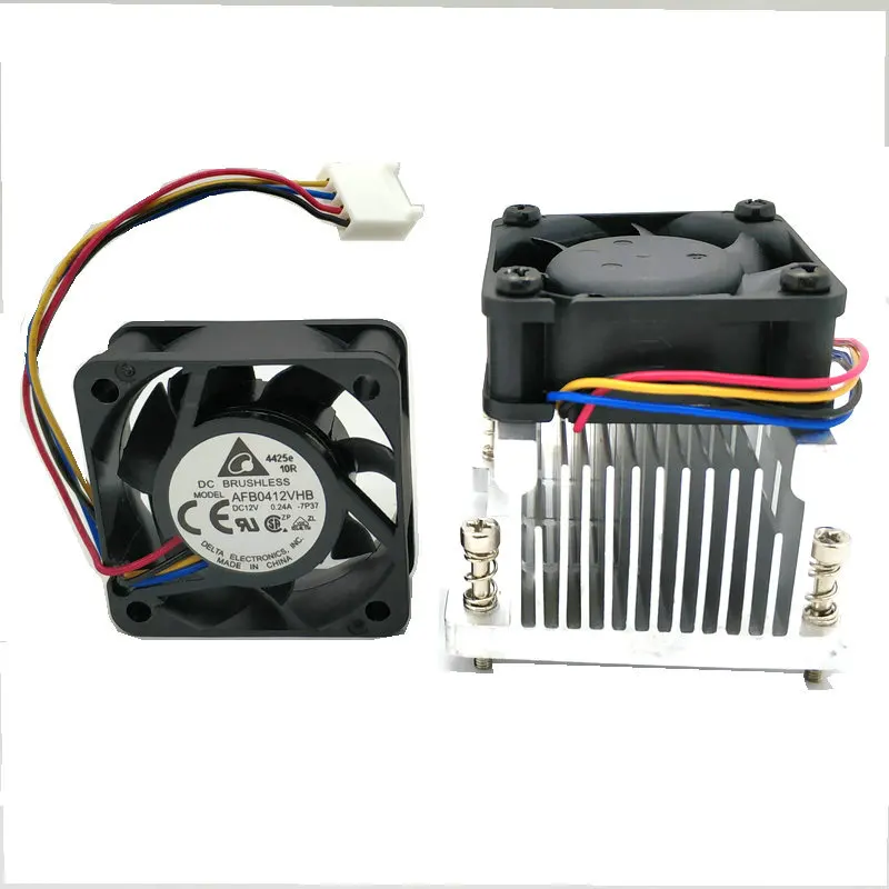 AFB0412VHB 4015 12v 0.24a 4wire cooling fan 40*40*15mm HZDO 40mm 4CM