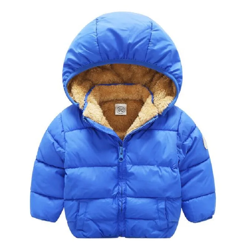 

New Boy Coat Children Winter Outerwear Coat Boy Jacket Baby Girls Coat Warm Hooded Children Clothing Girls Winter Clothing