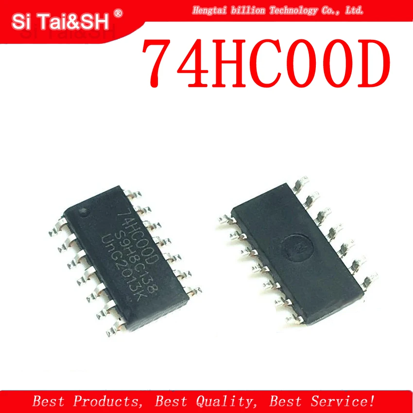 20PCS 74HC00D SOP14 74HC00 SOP SN74HC00DR SOP 14 SN74HC00 SMD new and ...